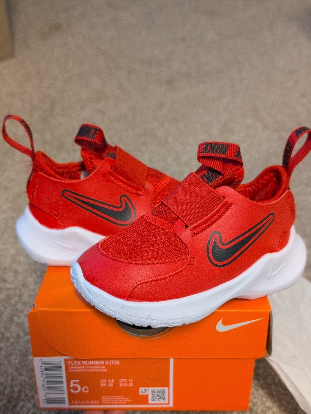 NWT Nike Kids Slip-On Sport Sneakers